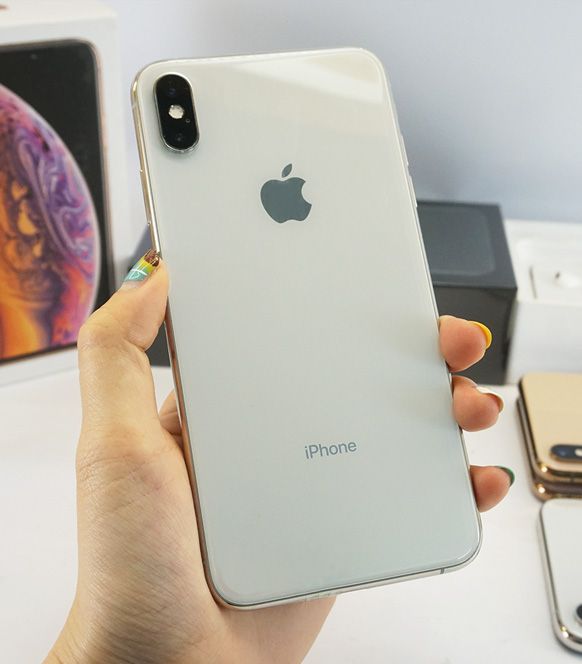 iPhone XS Max 512GB Quốc tế cũ 99% - Trắng bạc - Không zin tặng máy